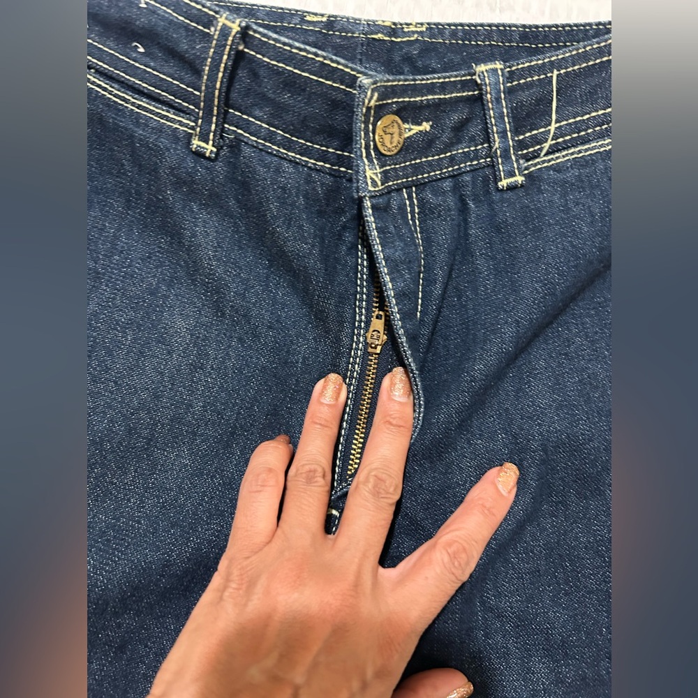 Vintage 1980s Jordache Dark Denim High Waisted Jeans - Picture 7 of 12